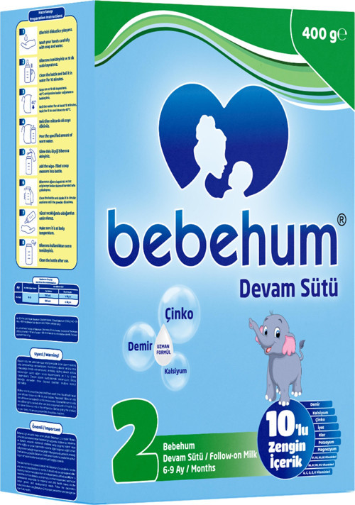 2 Numara Devam Sütü 6-9 Ay 400 gr