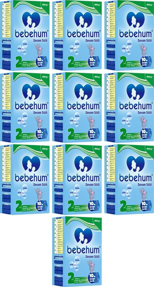 2 Devam Sütü 400 Gr 6-9 Ay 10 Adet