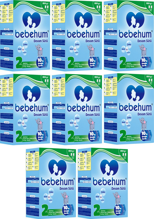 2 Devam Sütü 800 Gr 6-9 Ay 8 Adet