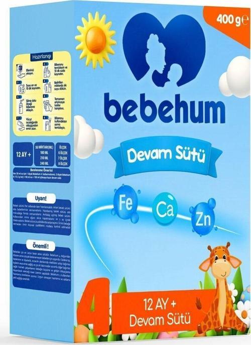 4 Devam Sütü 400 Gr 12+ Ay