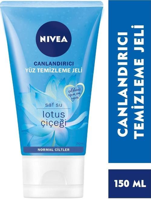Canlandırıcı Yüz Temizleme Jeli Normal Ciltler Lotus Çiçeği 150 ml