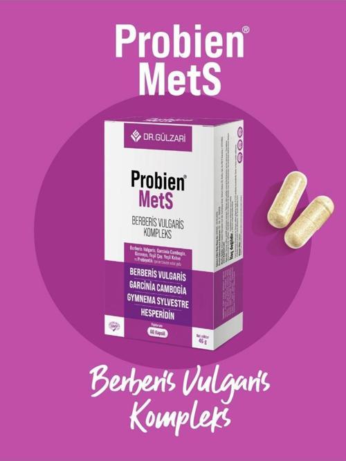 Mets Berberis Vulgaris Kompleks 60 Kapsül