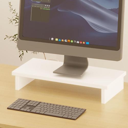 Monifleks Tekli Ergonomik Monitör Altlığı, Monitör Yükseltici Beyaz