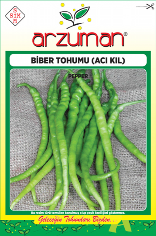 ACI KIL BİBER TOHUM 10 GR ORT 1200 AD TOHUM
