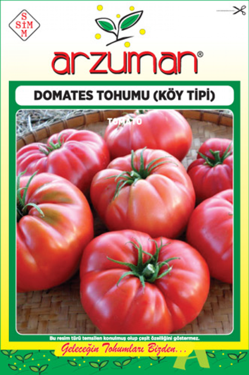 KÖY TİPİ DOMATES TOHUMU 500 AD TOHUM
