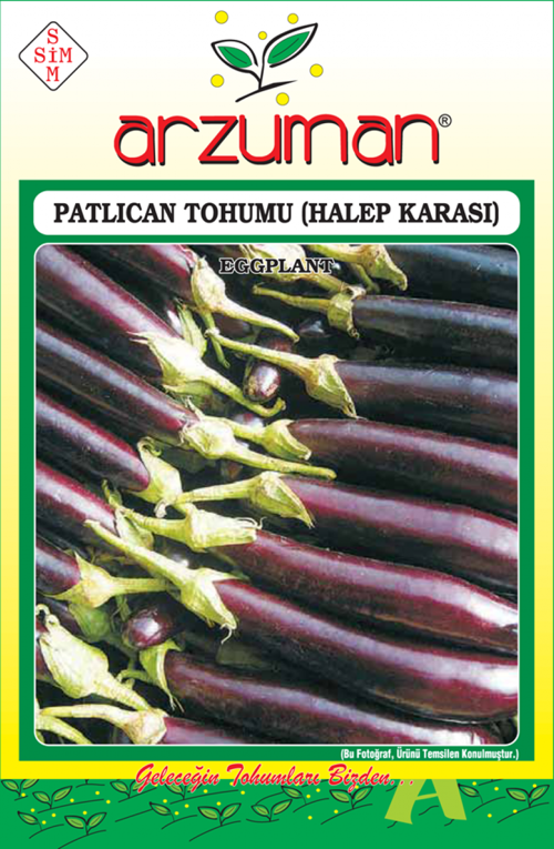 HALEP KARASI PATLICAN TOHUMU 10 GR ORT 2000 AD TOHUM