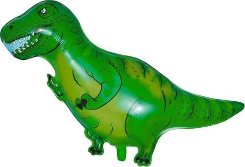 T-rex Folyo Balon Tyrannosaurus Rex Folyo Balon 104cm Yeşil