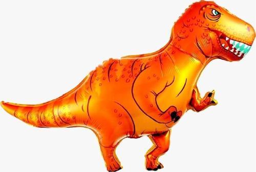 T-rex Folyo Balon Tyrannosaurus Rex Folyo Balon 104cm Turuncu