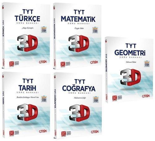 3D Yayınları YKS TYT Eşit Ağırlık Soru Bankası 5 li Set 