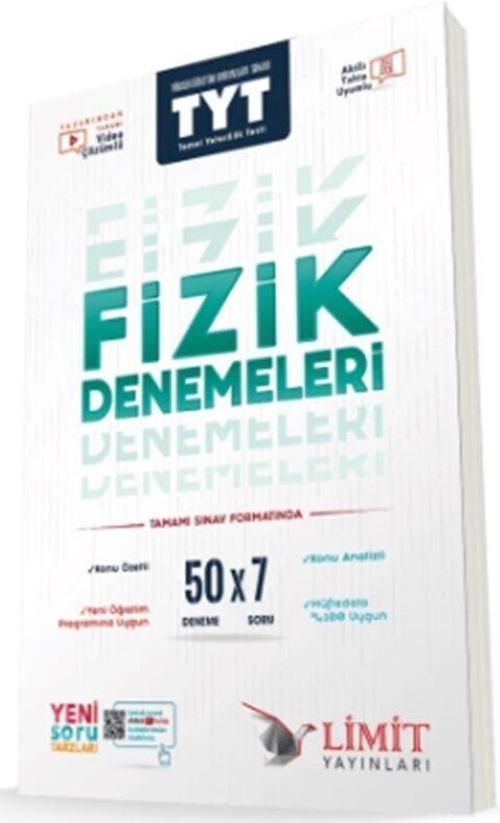 Limit Yayınları TYT 50 li Fizik Denemeleri