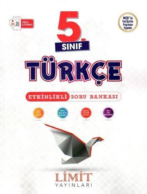 Limit Yayınları 5. Sınıf Türkçe Etkinlikli Soru Bankası