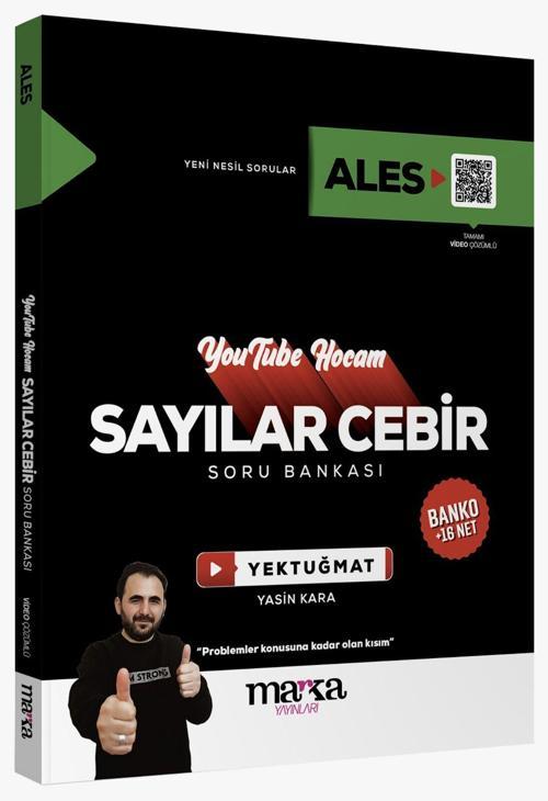 Marka 2025 ALES Sayılar Cebir Youtube Hocam Soru Bankası Çözümlü - Yektuğ Mat Marka Yayınları