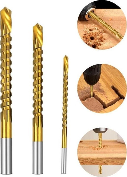 Freze Matkap Ucu Seti Ahşap Sunta Mdf Delme Bükme Delik Açma Eğme Aparatı Epoksi Tahta Freze