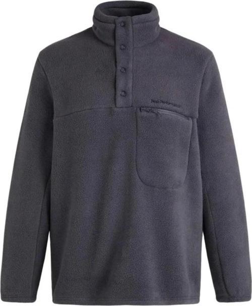 G78165010 M Fleece Snap T-Neck Erkek Polar