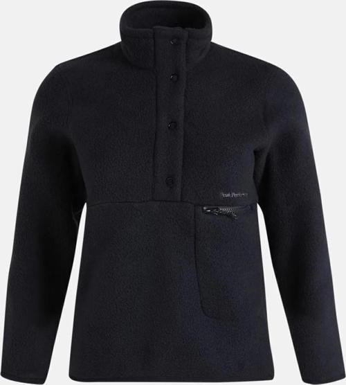 G78130100 W Fleece Snap T-Neck Kadın Polar