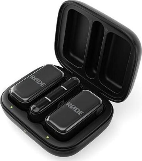 Wireless Micro 2 Kişilik Yaka mikrofonu USB-C Siyah (Türkiye Resmi Distribütör Garantili)