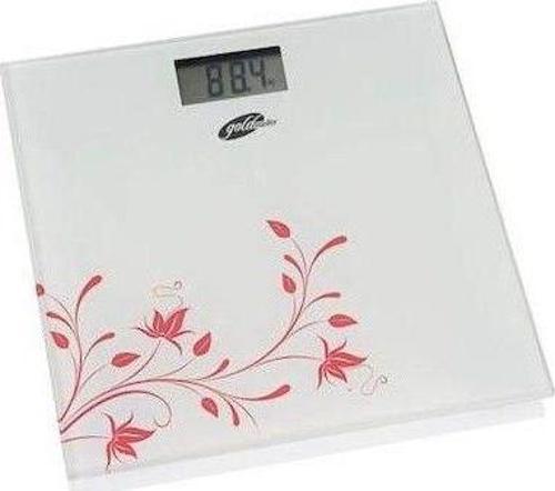 Slimfit Gm-7175W Beyaz  Çiçekli Baskül Tartı