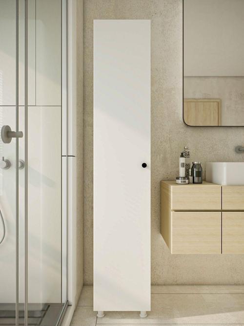 Çok Amaçlı Dolap Parlak Beyaz Banyo Dolabı