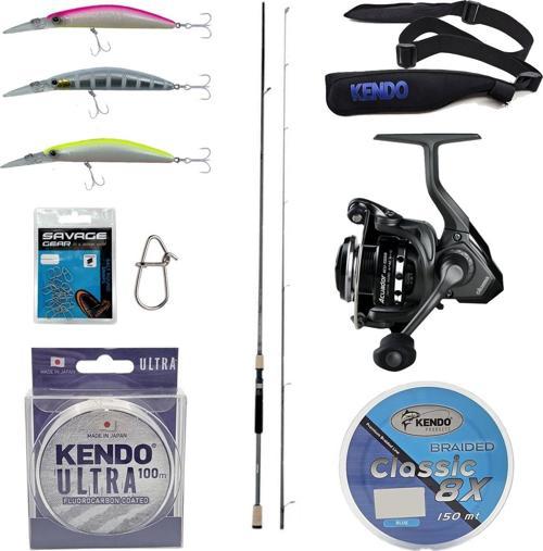 YekOutdoor Spin Olta Seti Okuma Azaki Spin 274 cm 12-35 gr 2 Parça Spin Kamışı&Okuma Acuador ACU-4000A 3+1BB Olta Makine