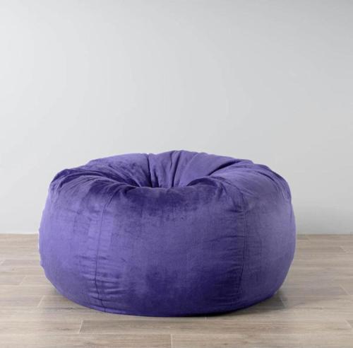 12 Renk Gök Kuşağı Puf Armut Koltuk 100X100X50Cm