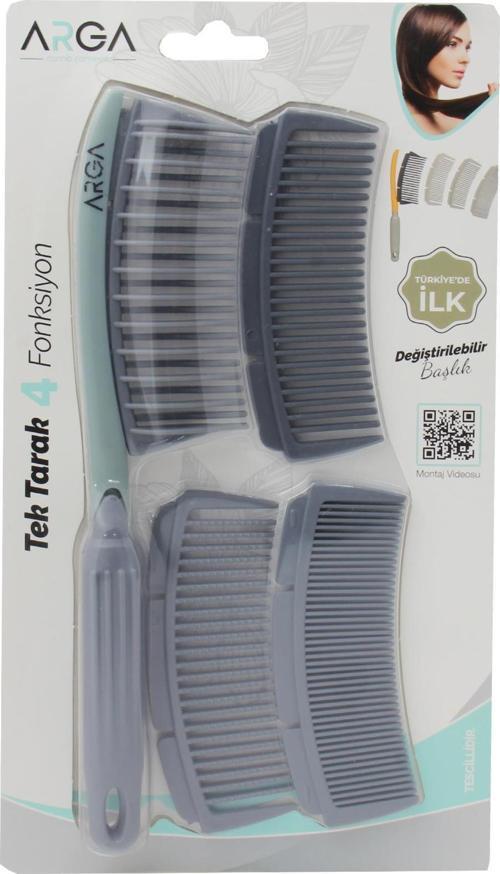 Değiştirilebilir Başlıklı Tarak 4 Fonksiyonlu