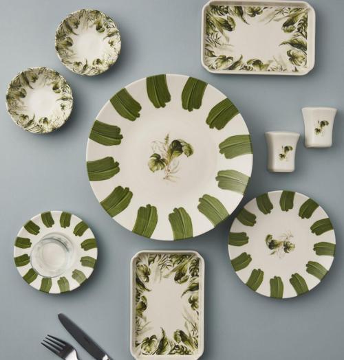 Camelia 30 Parça 6 Kişilik Bone Kahvaltı Takımı - 3000