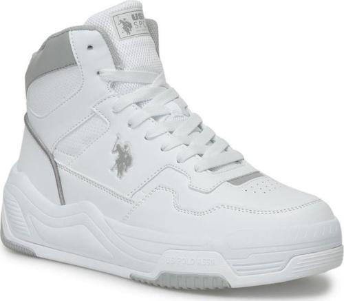 U.S.POLO ASSN MILOW HI 4FX BEYAZ COMFORT CASUAL ANATOMİK SPOR AYAKKABI