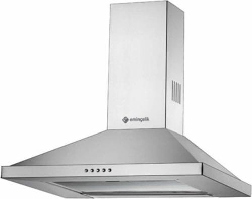 Ec-Ch 1420 X60 Piramit Paslanmaz Inox Davlumbaz