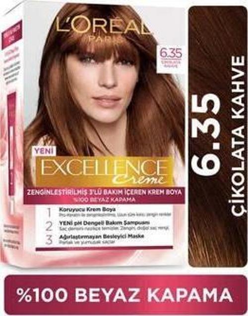 LOREAL EXCELLENCE SET 6.35 ÇİKOLATA KAHVE