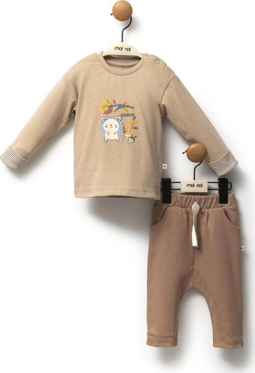 Kirpi 2'li Bebek Takımı MNB5270 Krem