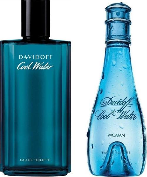 Cool Water EDT 100 + 125 ml Kadın / Erkek 2'li Parfüm Seti