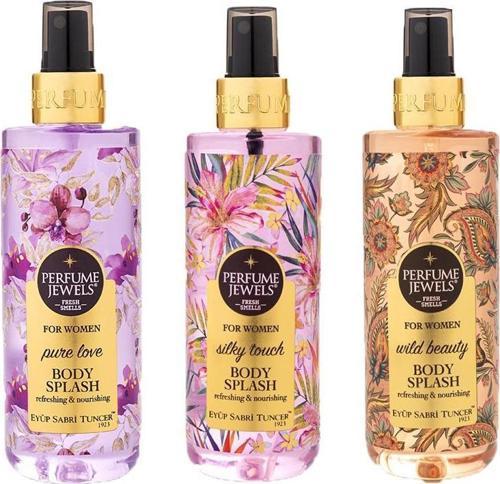 Vücut Spreyi Pure Love, Silky Touch ve Wild Beauty