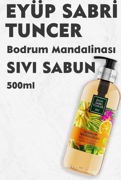 Bodrum Mandalinası Doğal Zeytinyağlı Sıvı Sabun 500 ml