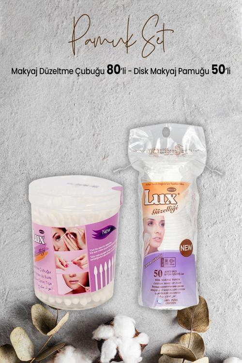 Makyaj Düzeltme Çubuğu 80' li ve Disk Makyaj Pamuğu 50'li