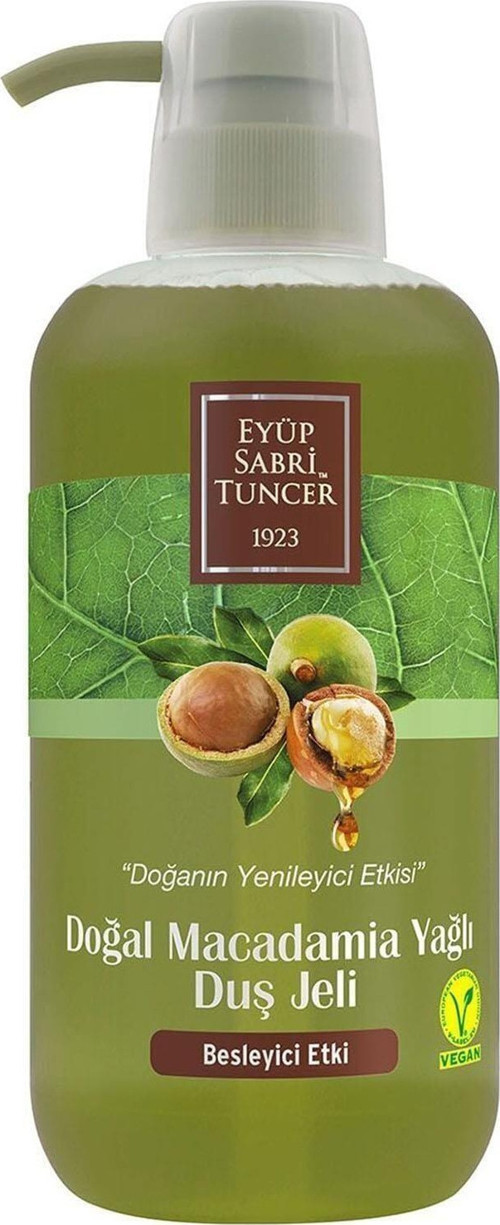 Doğal Macadamia Yağlı Duş Jeli 600 ml