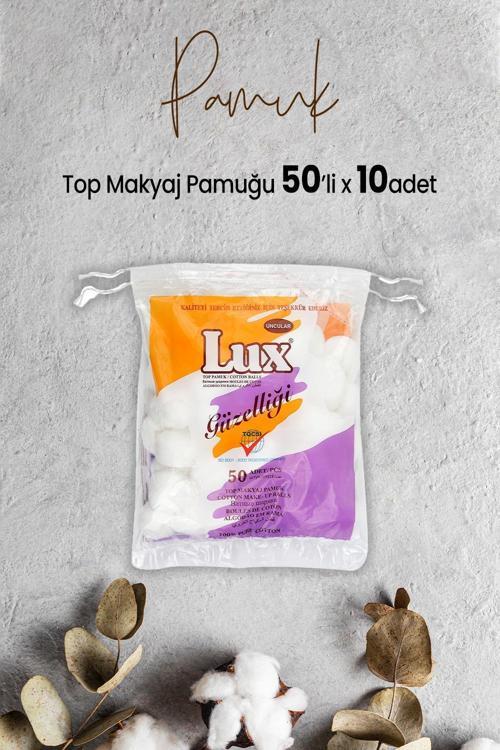 Top Makyaj Pamuğu 50'li x 10 Adet