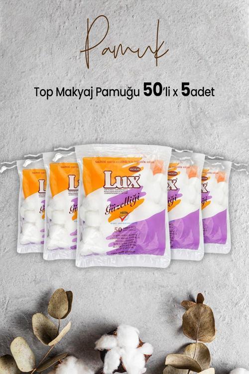 Top Makyaj Pamuğu 50'li x 5 Adet