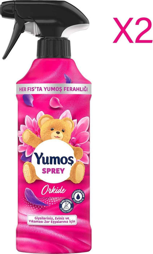 Sprey Yıkaması Zor Eşyalar Için Orkide 450 ml x 2
