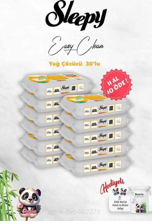11 AL 10 ÖDE Sleepy Yağ Çözücü 30'lu ve Rosie Hediye