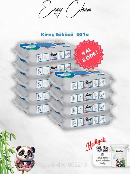 9 AL 8 ÖDE Kireç Sökücü 30'lu ve Rosie Hediye