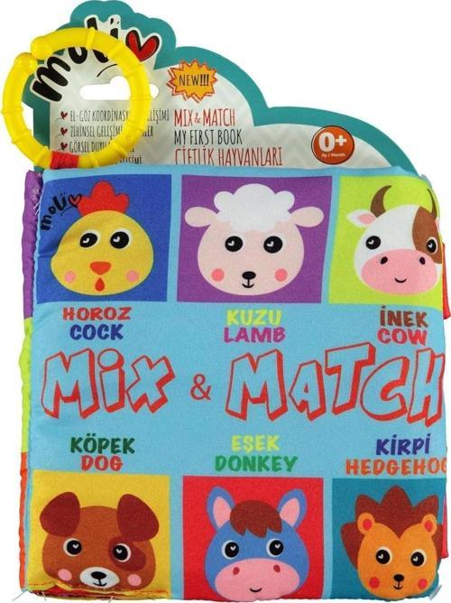 Bul ve Eşleştir Kitap Çiftlik Hayvanları MOL-082 Renkli