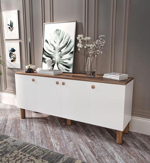 Işık Çok Amaçlı Bohem Konsol, Bohem Salon Mobilyası - Tamamı 1. Kalite Mdf