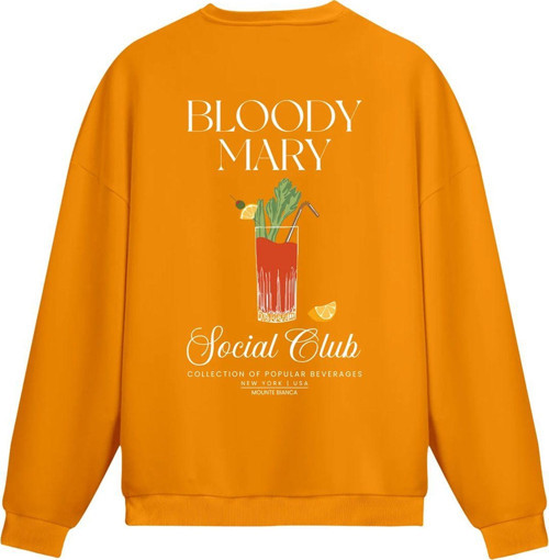 Unisex Bloody Mary - Regular Sweatshirt Portakal S