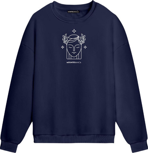 Unisex Başak - Regular Sweatshirt Royal Mavi XL