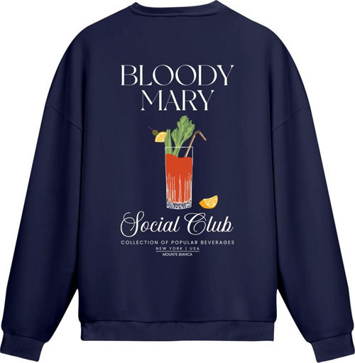 Unisex Bloody Mary - Regular Sweatshirt Royal Mavi L