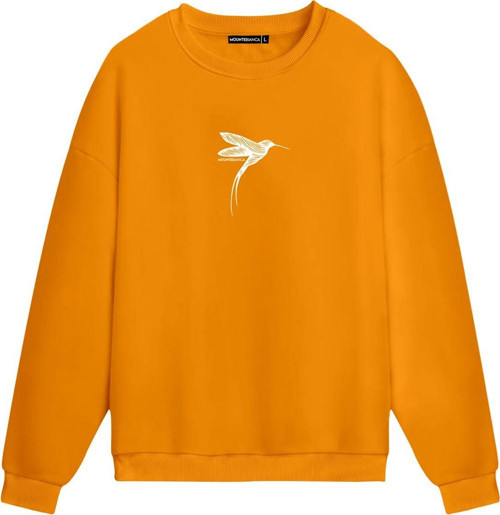 Unisex Bird - Regular Sweatshirt Portakal L