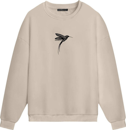 Unisex Bird - Regular Sweatshirt Krem L