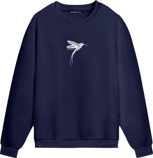 Unisex Bird - Regular Sweatshirt Royal Mavi L