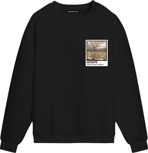 Unisex Bloom - Regular Sweatshirt Siyah S