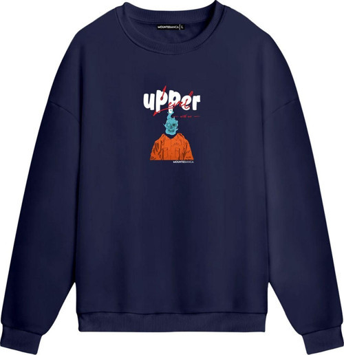 Unisex Upper Level - Regular Sweatshirt Royal Mavi S
